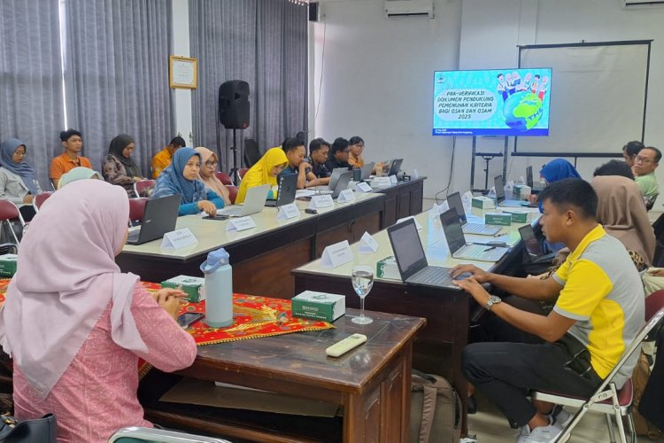 Kegiatan Pendampingan Pra - Verifikasi Dokumen Pendukung Pemenuhan Kriteria Bagi Csan Dan Csam 2025