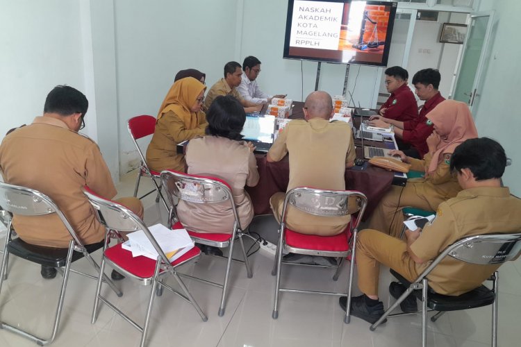 Rapat Koordinasi Kegiatan  Penyusunan Naskah Akademis RPPLH Kota Magelang Tahun 2025