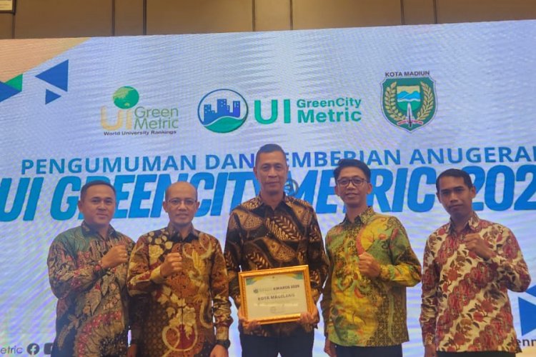 Kota Magelang Masuk 10 Besar UI GreenCity Metric 2025
