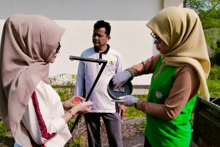 DLH Kota Magelang Laksanakan Sampling Udara Ambien di Empat Lokasi Strategis