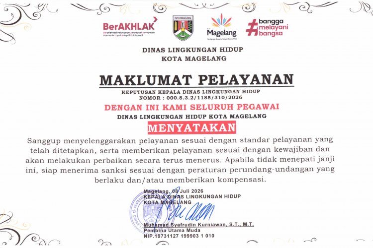 Maklumat Pelayanan