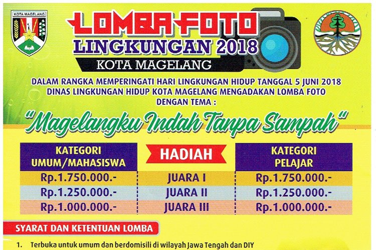Lomba Foto Lingkungan 2018 Kota Magelang